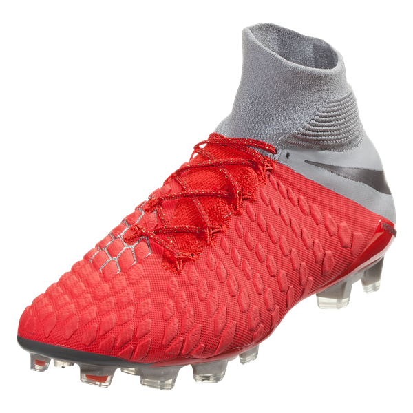 Nike Hypervenom Phantom 3 Elite Df Fg - Light Crimson/Metallic Dark Grey/Wolf Grey/Metallic Silver Mens Firm Ground Mens 6.5 Lt Crimson/Mtlc Dark Grey/Grey - Third Coast Soccer