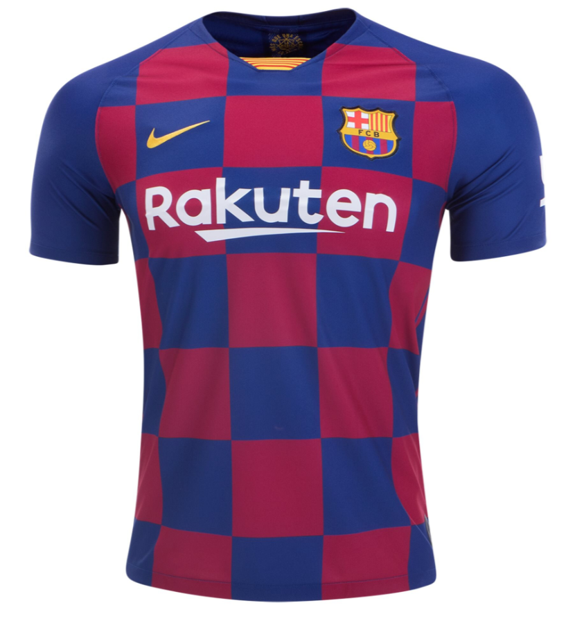 Nike FC Barcelona Home Jersey 18/19 Club Replica Mens Small Deep Royal Blue/Varsity Maize - Third Coast Soccer