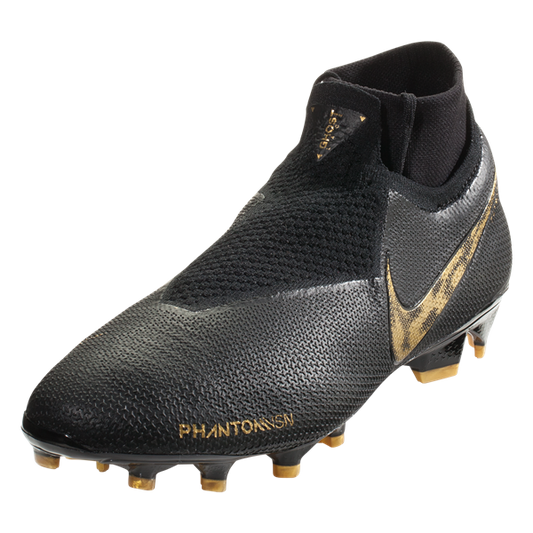 Nike Phantom Vision Elite Df Fg - Black/Metallic Gold Mens Firm Ground Mens 6.5 Black/Mtlc Vivid Gold - Third Coast Soccer