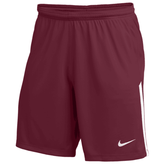 Nike League Knit II Short apparel closeout Team Maroon/White Mens Small - Third Coast Soccer