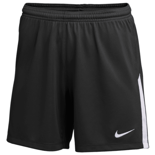 Nike Women's League Knit II Short Shorts Black/White Womens X-Small - Third Coast Soccer