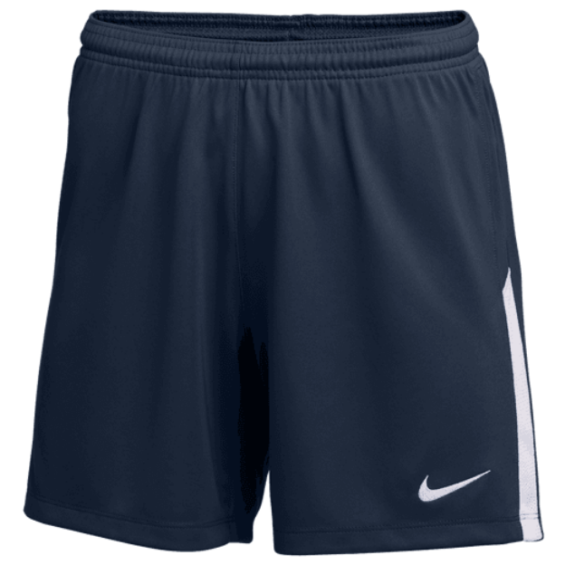 Nike Women's League Knit II Short Shorts College Navy/White Womens X-Small - Third Coast Soccer
