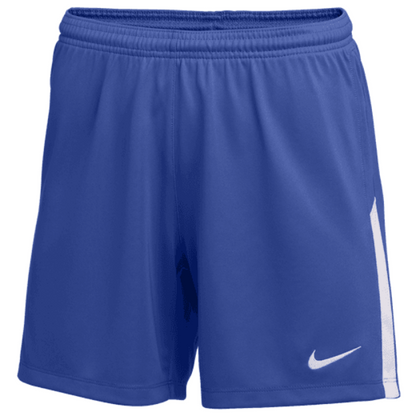 Nike Women's League Knit II Short apparel closeout Game Royal/White Womens XSmall - Third Coast Soccer