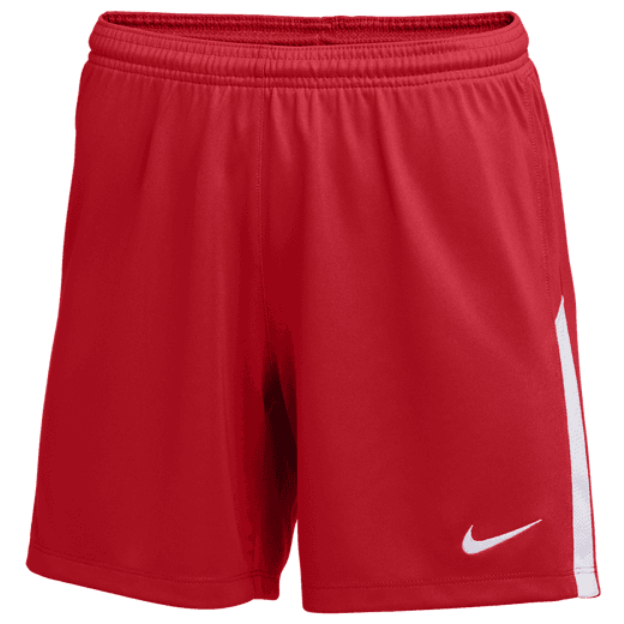 Nike Women's League Knit II Short apparel closeout University Red/White Womens XSmall - Third Coast Soccer