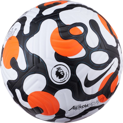 Nike Premier League Flight Ball -  White/Crimson/Black Balls   - Third Coast Soccer
