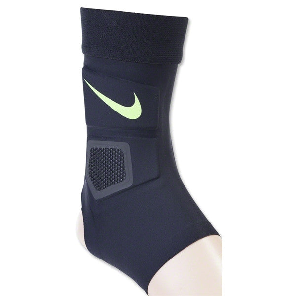Nike Lightspeed Premier Ankleguard Player Accessories Black/Black/Volt Small - Third Coast Soccer