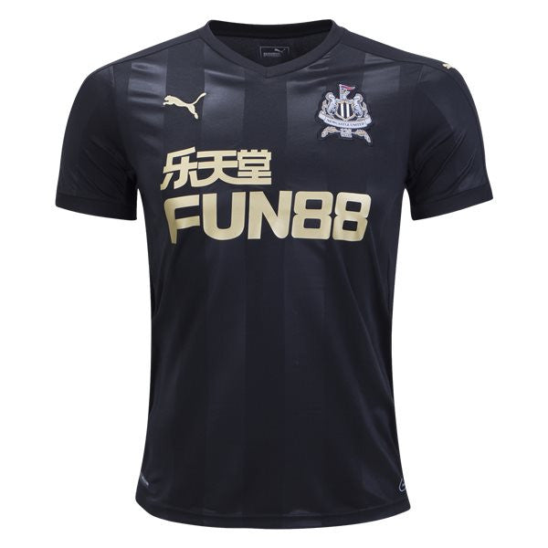 PUMA Newcastle United FC 3rd Jersey 17/18 Club Replica Black Mens Small - Third Coast Soccer