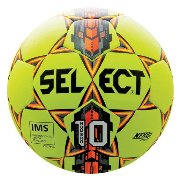 Select Numero 10 NFHS Ball - Yellow Balls Yellow 5 - Third Coast Soccer