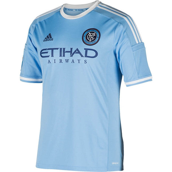 adidas New York City FC Home Jersey 2015 Club Replica Mens Small Light Blue - Third Coast Soccer