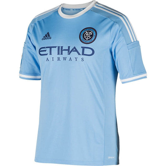 adidas New York City FC Home Jersey 2015 Club Replica Mens Small Light Blue - Third Coast Soccer