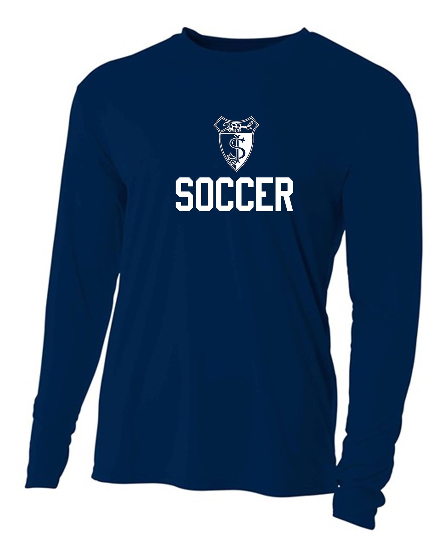 A4 SJA LS Training Jersey - Navy St. Joesphs Academy   - Third Coast Soccer