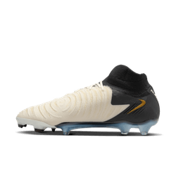 Nike Phantom Luna II Elite FG - White/Black/Gold Men's Footwear Closeout - Third Coast Soccer