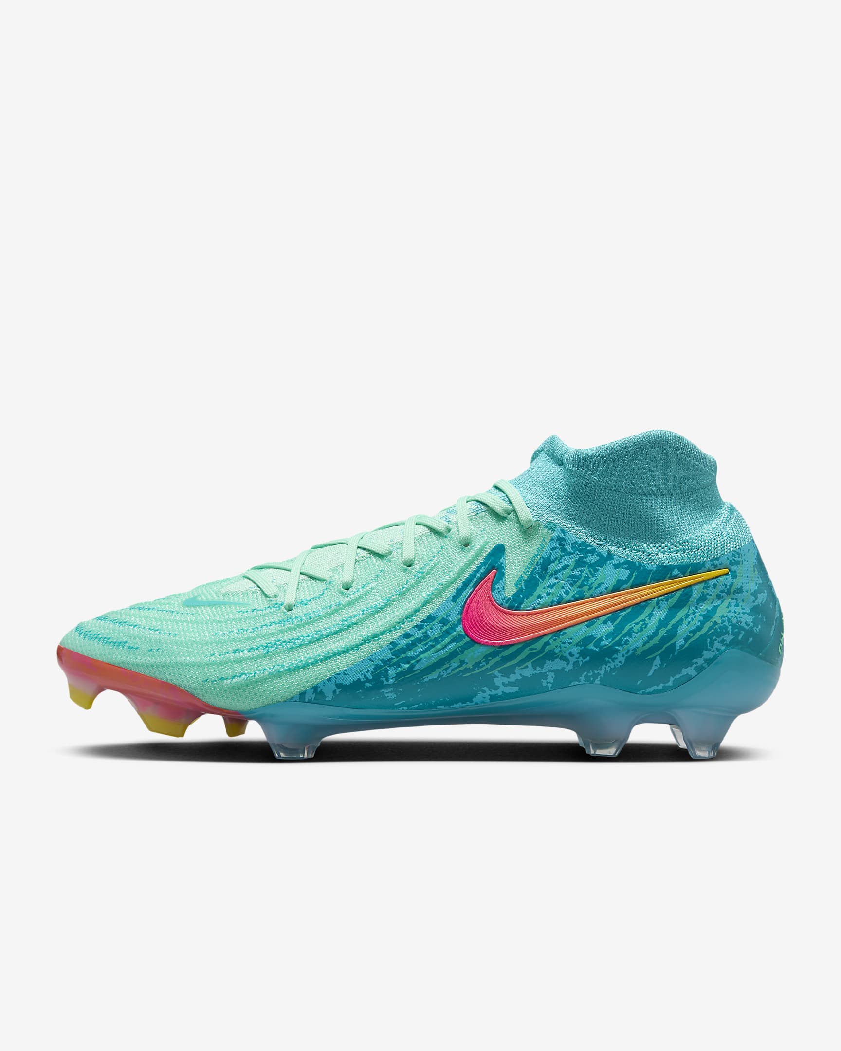 Nike Phantom Luna II Elite LV8 FG - Green/Black Mens Footwear   - Third Coast Soccer