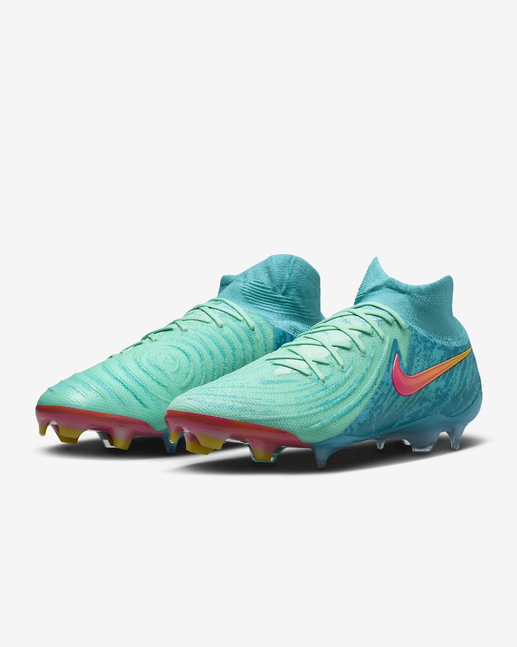 Nike Phantom Luna II Elite LV8 FG - Green/Black Mens Footwear   - Third Coast Soccer