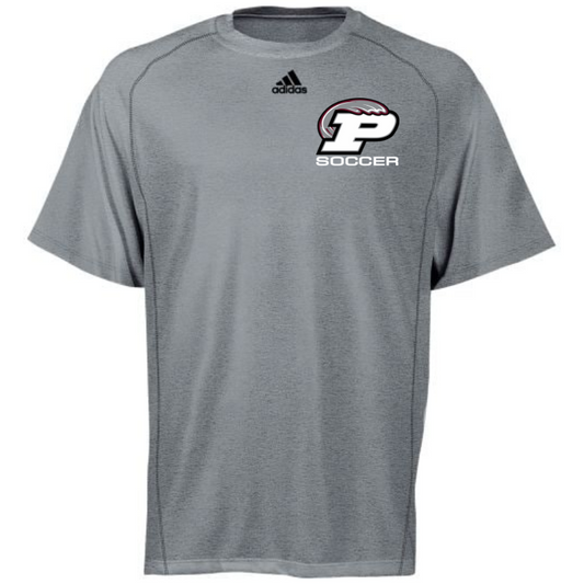 adidas Pmjhs Climalite S/S Tee - Grey T-Shirts Mens Small  - Third Coast Soccer