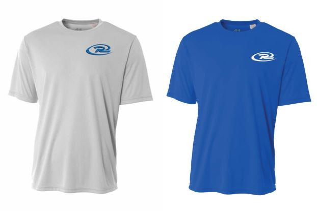 A4 Cajun Rush Alexandria SS Practice Tee Cajun Soccer Club Silver Mens Small - Third Coast Soccer