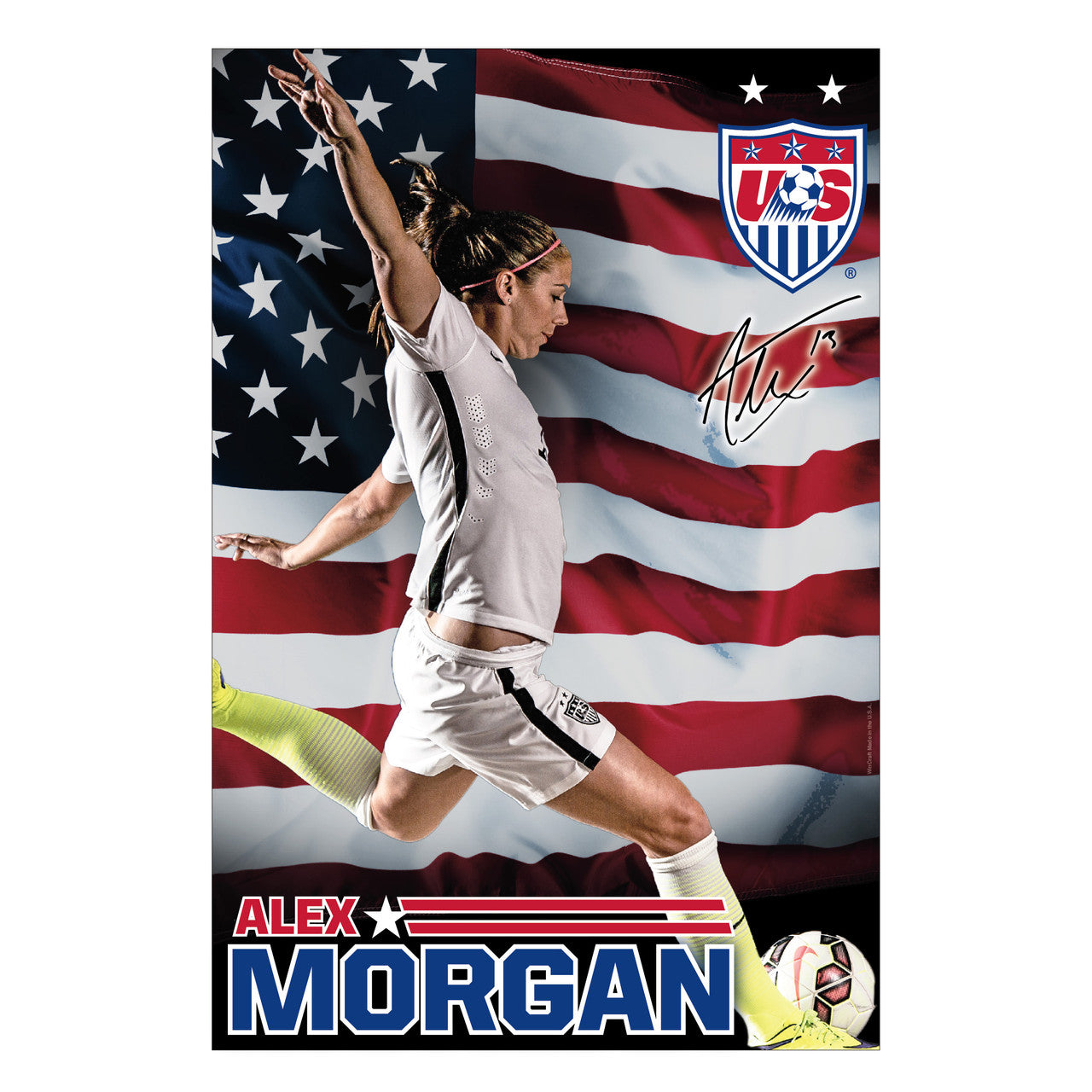 USWNT Alex Morgan 15/16 Poster Player Accessories   - Third Coast Soccer