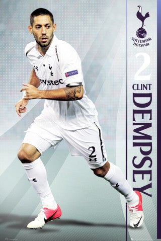 PRS Tottenham Dempsey Poster Accessories 24" X 36"  - Third Coast Soccer