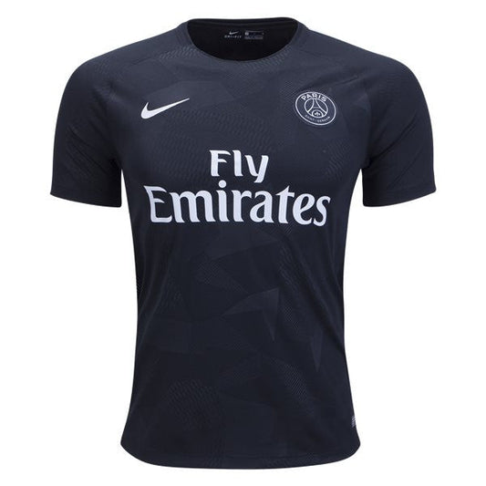 Nike Paris St. Germain 3rd Jersey 17/18 Club Replica Black/Pure Platinum Mens Small - Third Coast Soccer