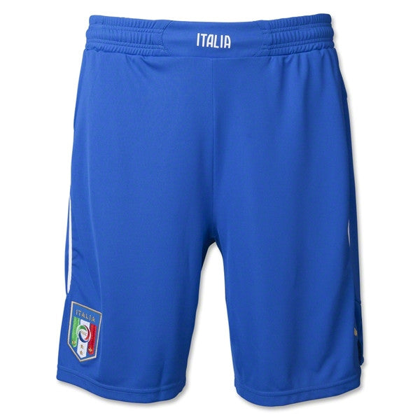 PUMA Italy FIGC Away Replica Short 14/15 International Replica Team Power Blue Small - Third Coast Soccer