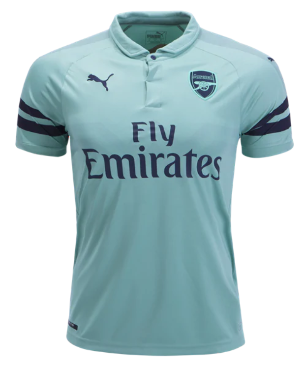 PUMA Arsenal FC 3rd Jersey 18/19 Club Replica Mens Small  - Third Coast Soccer