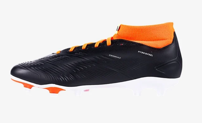 adidas Predator League Sock FG - Black/White/Red Men's Footwear - Third Coast Soccer