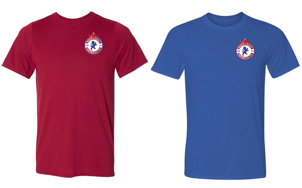 Rangers SS Performance Tee - Royal Gulf Coast Rangers Royal Mens Small - Third Coast Soccer