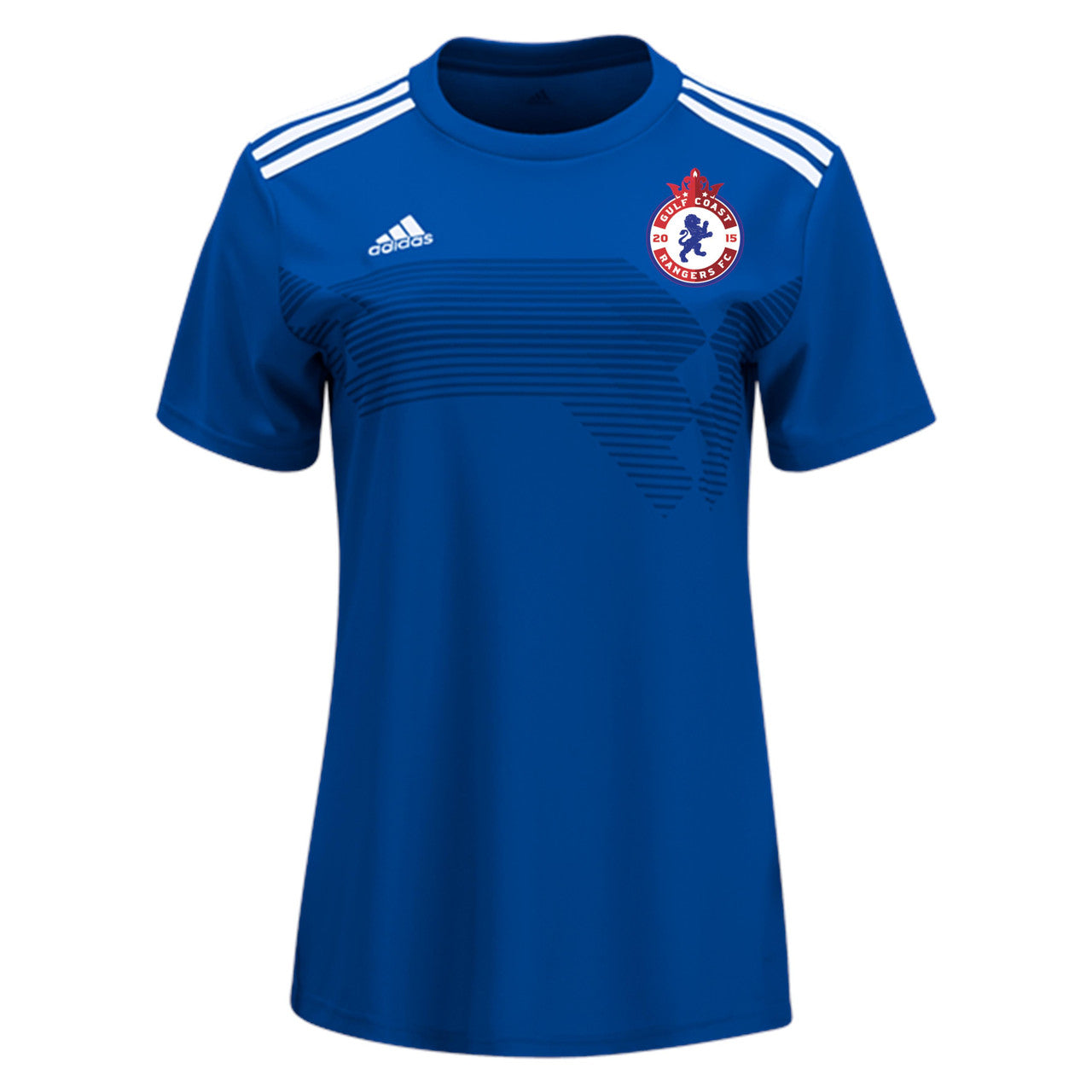 adidas Rangers Women's Campeon 19 Jersey - Royal Gulf Coast Rangers Womens Small Bold Blue/White - Third Coast Soccer