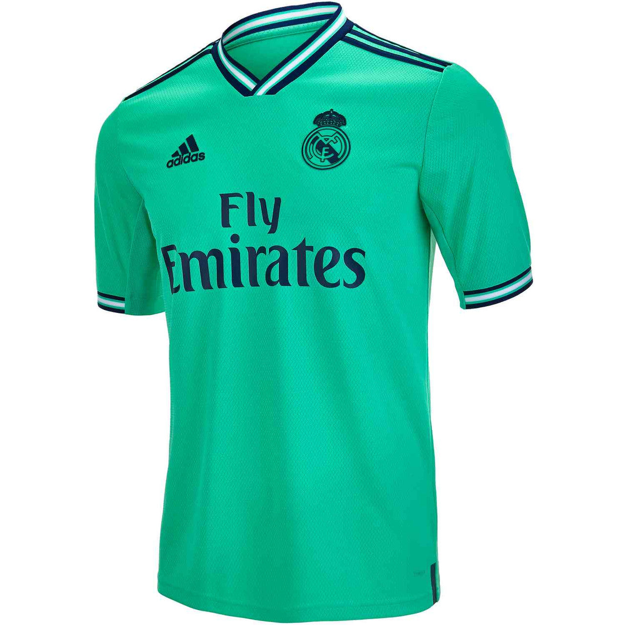 adidas Real Madrid 3Rd Jersey 19/20 Club Replica Closeout Mens Small Hi-Res Green/Night Indigo - Third Coast Soccer
