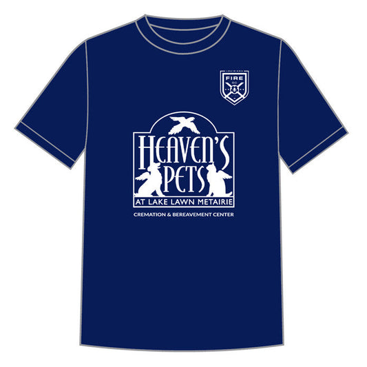 Men's Fire Ignite Max Practice Tee Louisiana Fire Academy Navy Mens Small - Third Coast Soccer