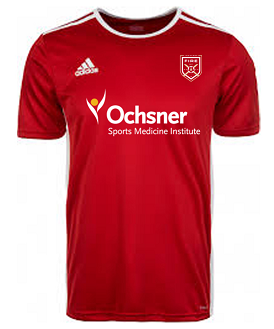 adidas Fire Recreational/Ignite Max Youth Entrada 18 Jersey - Red Louisiana Fire Juniors Rec   - Third Coast Soccer
