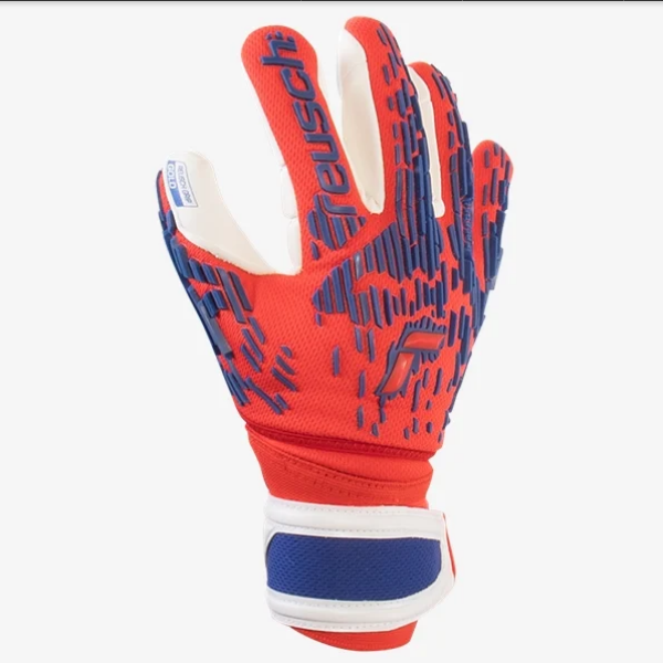 Reusch Attrakt Freegel Gold Finger Support GK Gloves Goalkeeper   - Third Coast Soccer