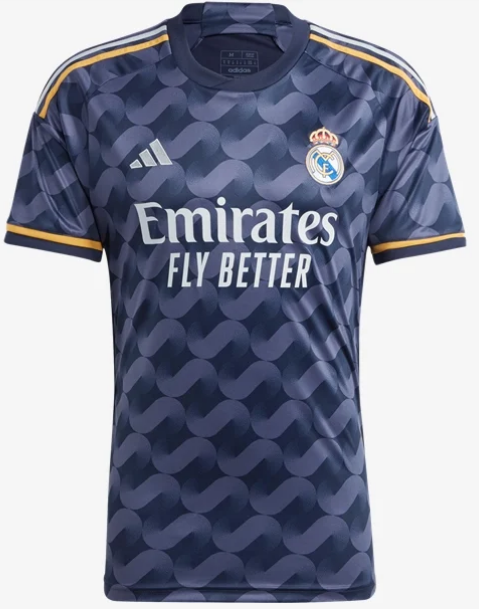 adidas Real Madrid Away Jersey 23/24 Club Replica   - Third Coast Soccer