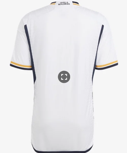 Adidas Real Madrid Authentic Home Jersey 23/24 Club Replica   - Third Coast Soccer
