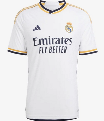 Adidas Real Madrid Authentic Home Jersey 23/24 Club Replica   - Third Coast Soccer