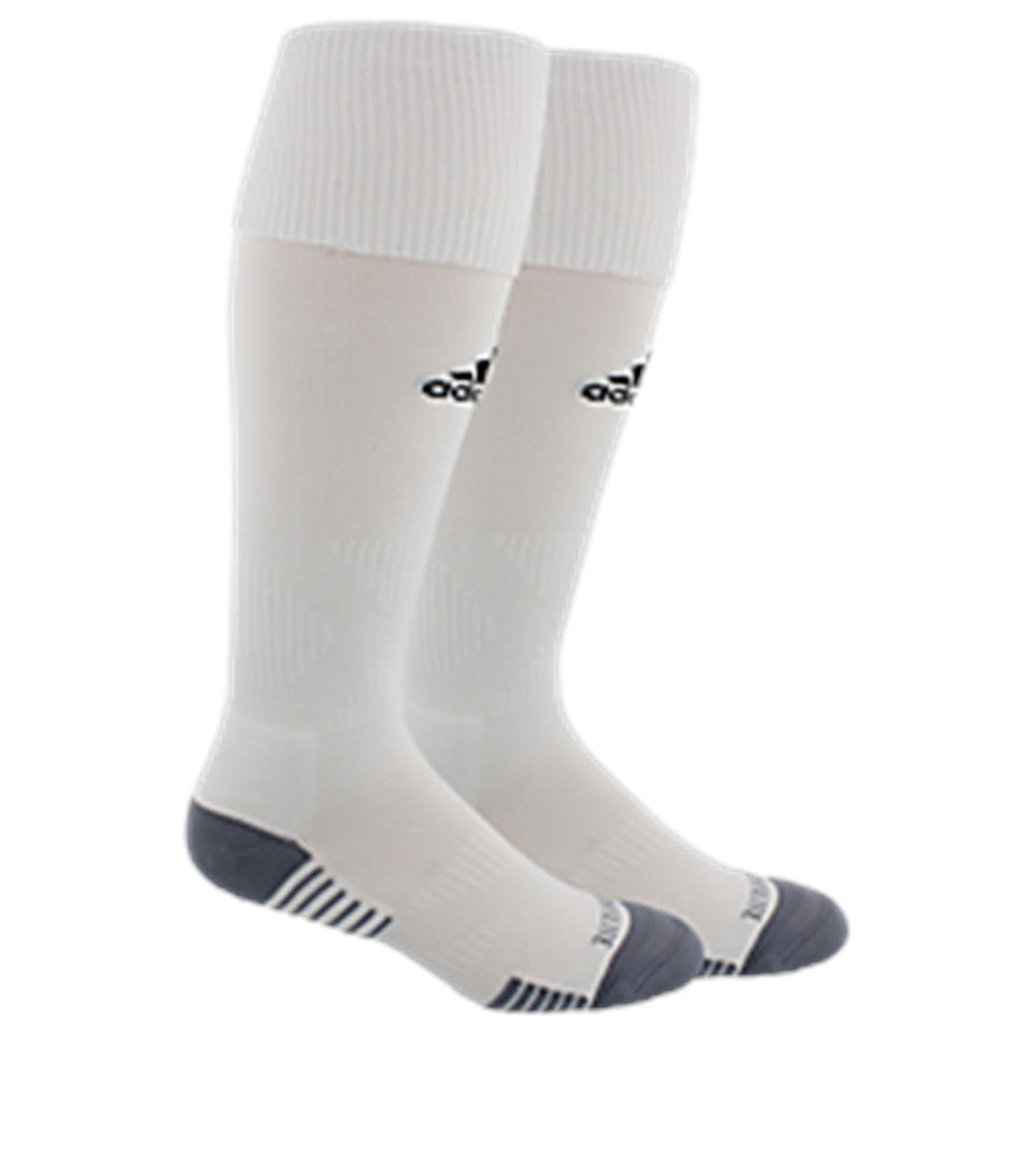adidas Ruston Copa Zone III Sock Ruston HS Medium (5-8.5) White - Third Coast Soccer
