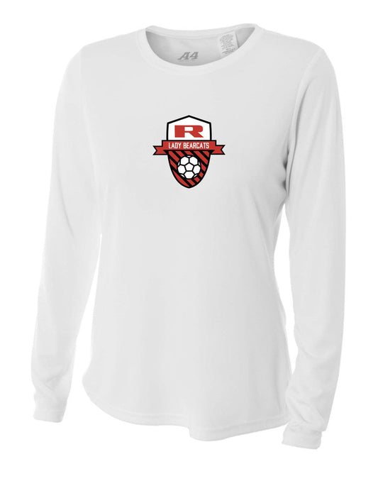 A4 Ruston LS Training Jersey Ruston HS Womens Extra Small Grey - Third Coast Soccer
