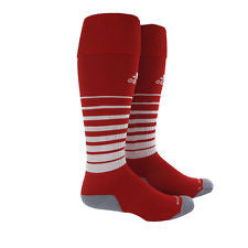 adidas Team Speed Soccer Sock Medium - University Red/White Socks Medium (8-10, 9-11, Etc.) University Red/White - Third Coast Soccer