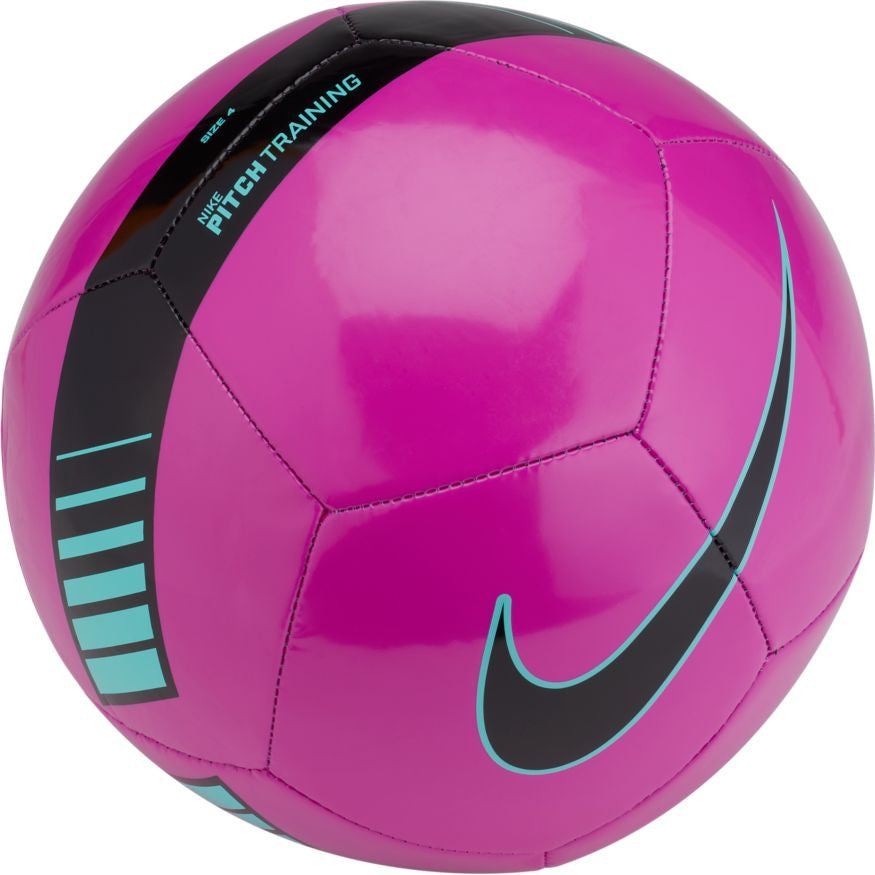 Nike Pitch Ball - Fusion Pink/Aurora Green/Black Balls Fusion Pink/Aurora Green/Black Size 5 - Third Coast Soccer