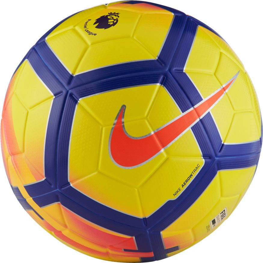 Nike Premier League Ordem V Ball - Yellow/Purple/Crimson Balls Yellow/Purple/Crimson 5 - Third Coast Soccer