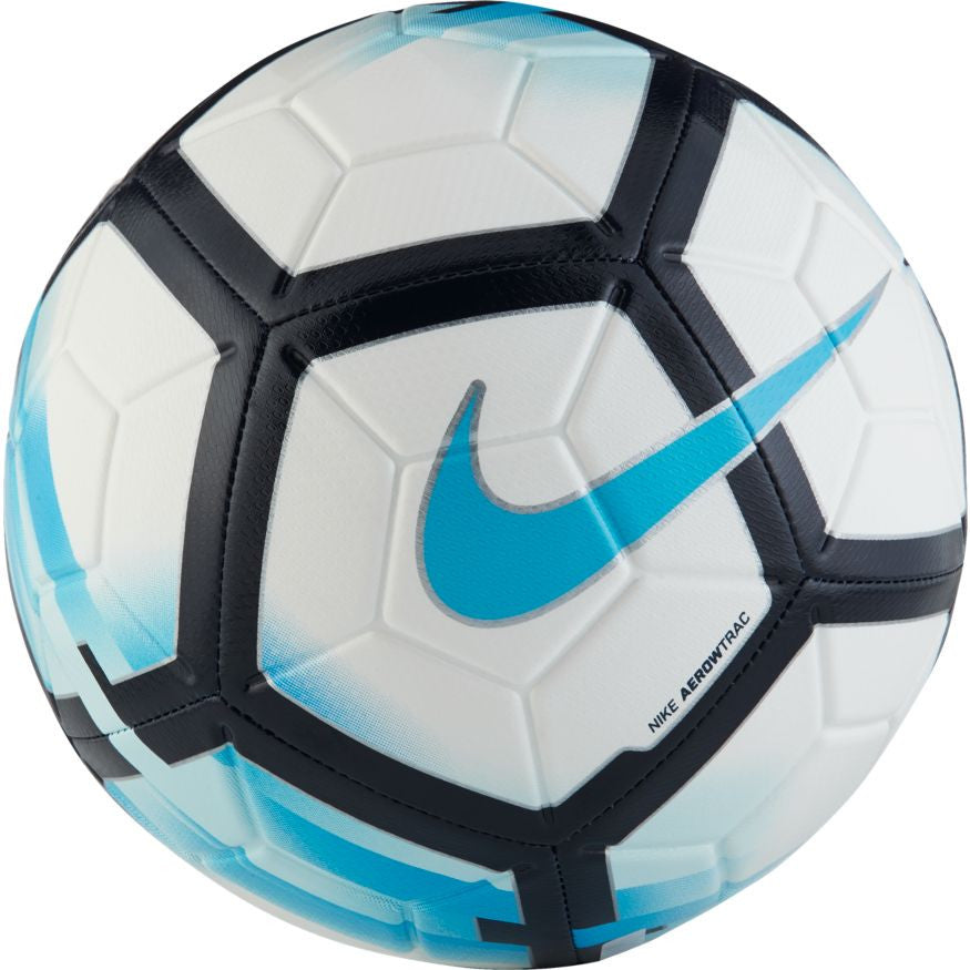 Nike Strike Ball - White/Gamma Blue/Obsidian Balls White/Gamma Blue/Obsidian 5 - Third Coast Soccer