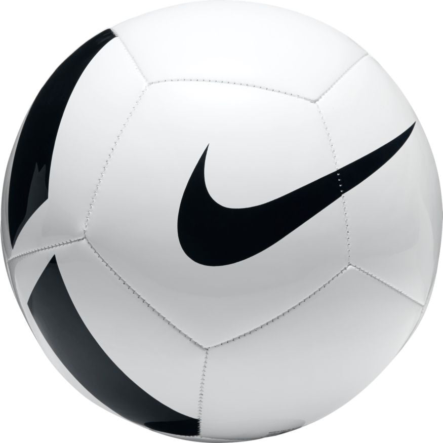 Nike Pitch Team Ball - White/Black/White Balls White/Black Size 5 - Third Coast Soccer