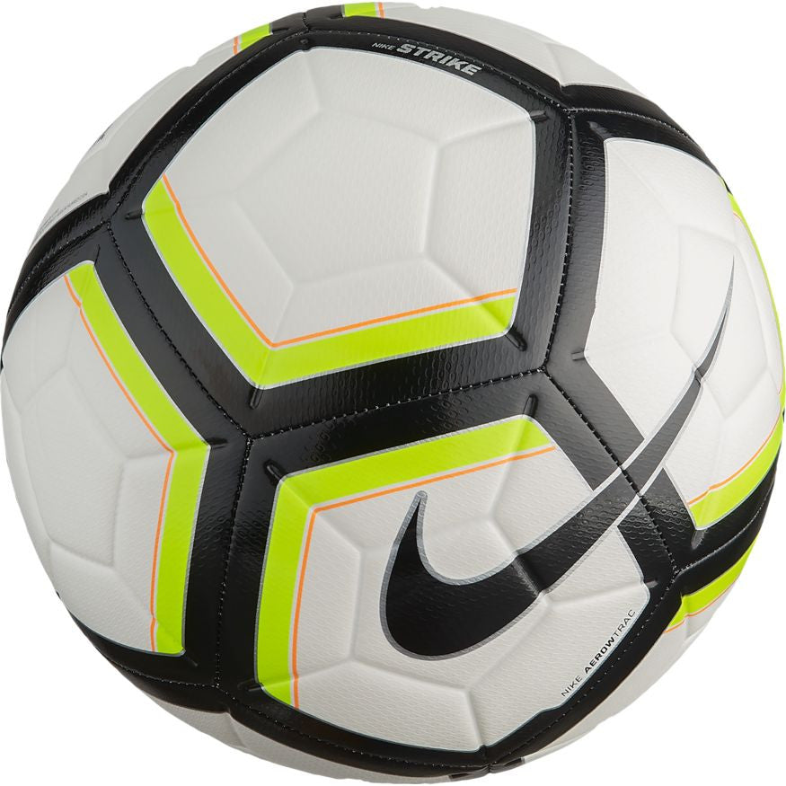 Nike Team Strike Ball - White/Volt/Black Balls White/Volt/Black/Black 5 - Third Coast Soccer