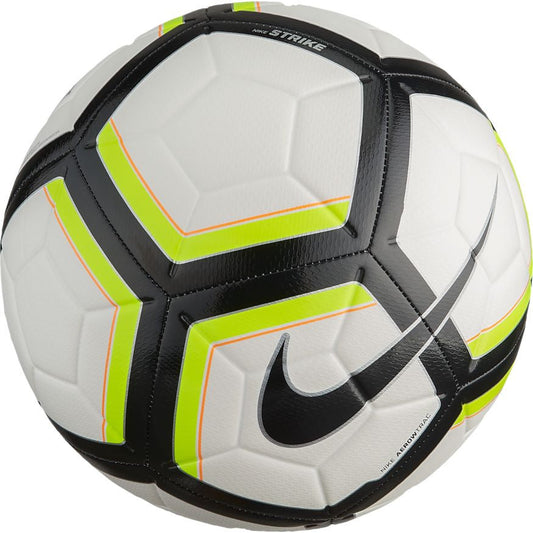 Nike Team Strike Ball - White/Volt/Black Balls White/Volt/Black/Black 5 - Third Coast Soccer