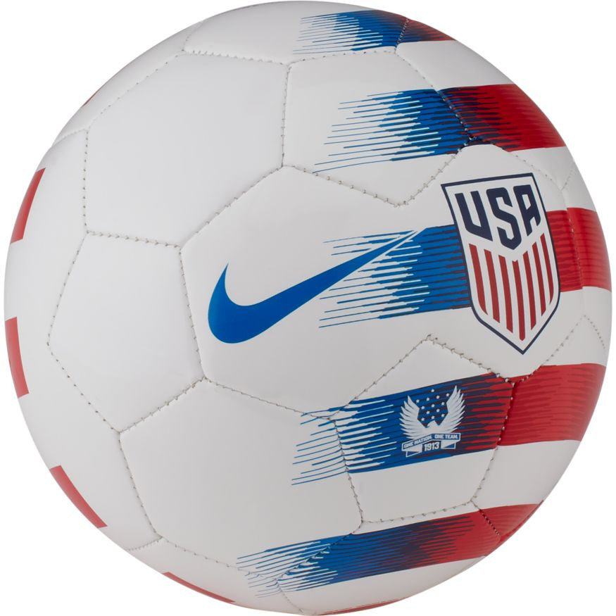 Nike Usa Skills Ball Balls White/University Red/Gym Blue 1 - Third Coast Soccer