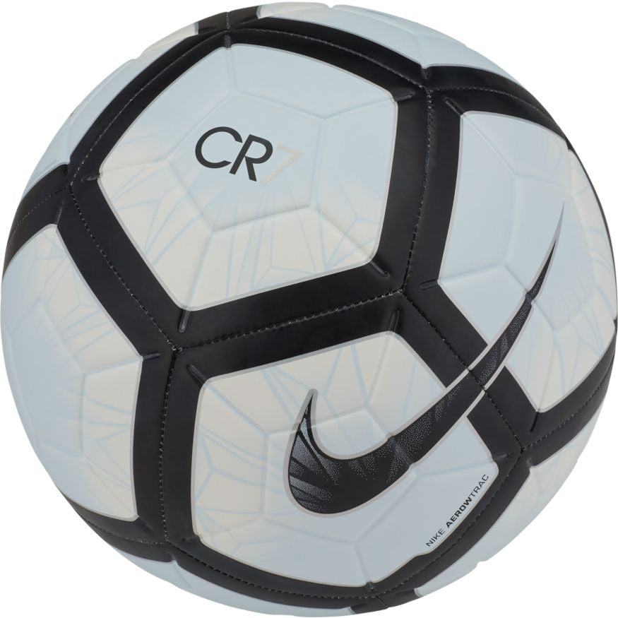 Nike Cr7 Prestige Ball - White/Black/Blue Tint Balls White/Black/Blue Tint 5 - Third Coast Soccer