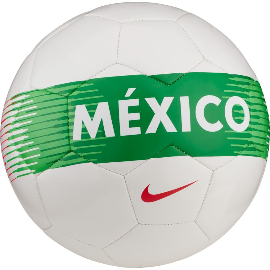 Nike Mexico Supporters Ball - White/Red/Green Balls White/Red/Green/White Size 5 - Third Coast Soccer