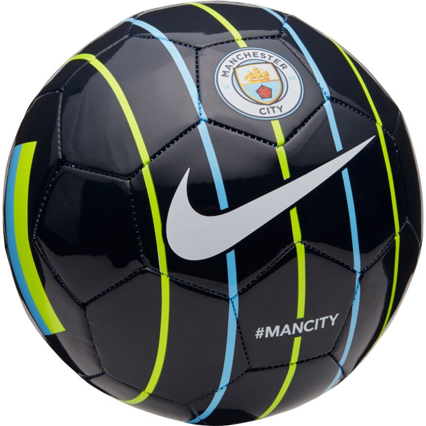 Nike Manchester City FC Supporters Ball - Dark Obsidian/Volt/Field Blue/White Balls Dark Obsidian/Volt/Blue/White Size 5 - Third Coast Soccer
