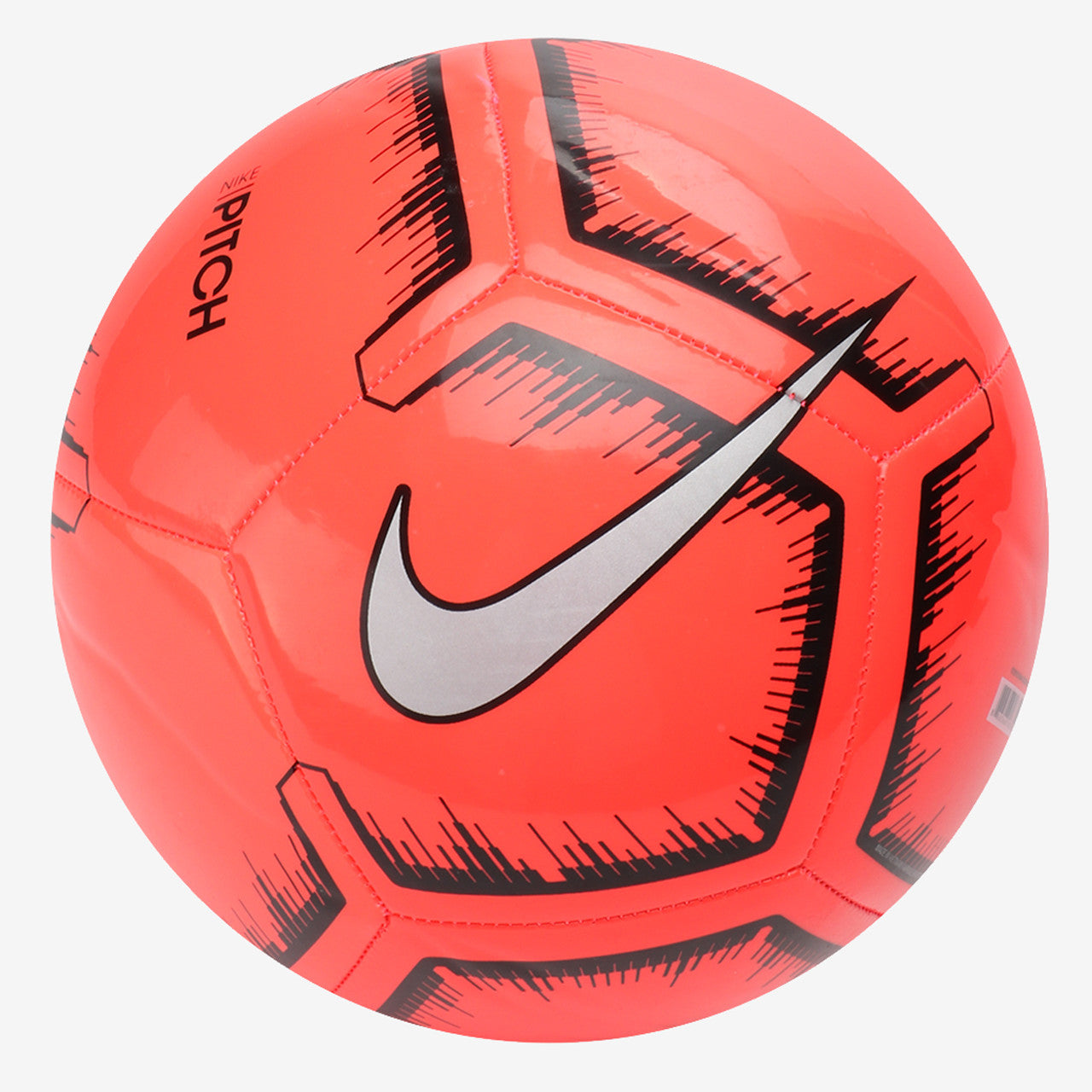 Nike Pitch Ball - University Red/Metallic Silver Balls Size 5 University Red/Metallic Silver - Third Coast Soccer