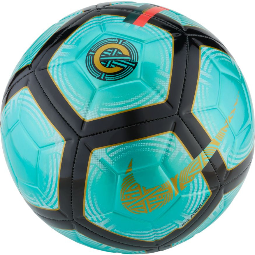 Nike CR7 Strike Ball - Clear Emerald/Black/Gold Balls Clear Emerald/Black/Gold 5 - Third Coast Soccer